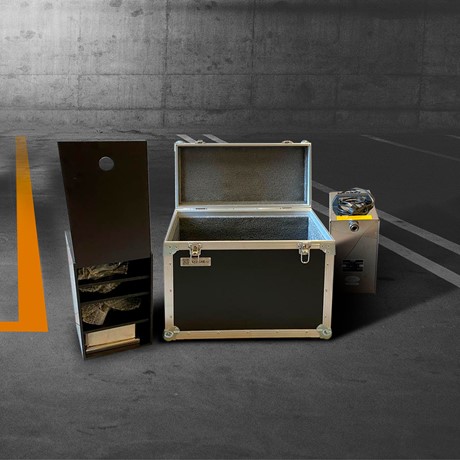 Přepravní box na výčepní zařízení